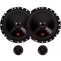 Alto Falantes 6 Polegadas JBL Kit Duas Vias 62VFX55 110W RMS Preto