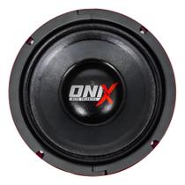 Alto Falantes 8 Polegadas Medio Grave 400W 200Rms Onix Preto