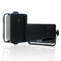 Alto-falantes Bluetooth externos Herdio 3.5 200W 3 Way Black Pair