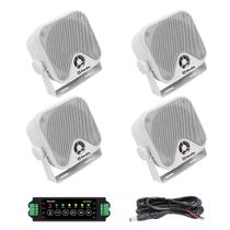 Alto-falantes Bluetooth Golf Cart Herdio 4 polegadas 240W 2 pares