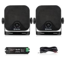 Alto-falantes Bluetooth Herdio HMH-616BT de 4 polegadas para Boat Marine