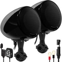 Alto-falantes Bluetooth para motocicletas GoHawk AN4-X 4,5" à prova d'água