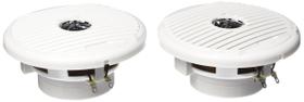 Alto-falantes coaxiais Jensen MSX65R 6.5 75W prateado/branco
