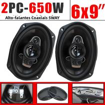 Alto-falantes Coaxiais Para Carro 6x9 Polegadas 1300W, 5 Vias, Full Range, Alta Fidelidade,