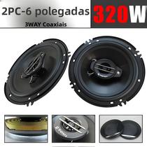 Alto-falantes Coaxiais Universais De 6 Polegadas 320W 3 Vias Para Carro E Caminhão, Estéreo De