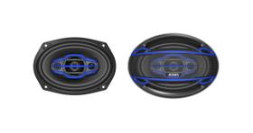 Alto-falantes de áudio automotivo Jensen JS6904 6x9" 4 vias 400W