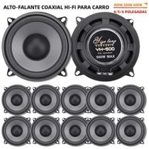 Alto-falantes De Carro De 4/5/6 Polegadas, Subwoofer De Áudio Automotivo De 600W, Alto-falantes