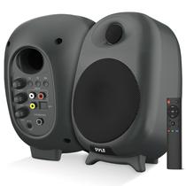 Alto-falantes de estante PYLE Bluetooth Studio Monitor 60W