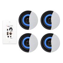 Alto-falantes de teto Herdio 4 polegadas Bluetooth 5.0 de 2 vias 320W