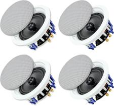 Alto-falantes de teto Herdio de 6,5 polegadas 640 W Flush Mount Passive (4)