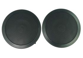 Alto-falantes de teto Rockville CC65T Black 6.5 70V para restaurante