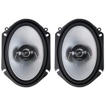 Alto-falantes estéreo automotivos Kenwood KFCC6866S 6x8 2Way 250W - par