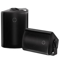 Alto-falantes externos Herdio 4 polegadas 200 W Bass Stereo Black Pair