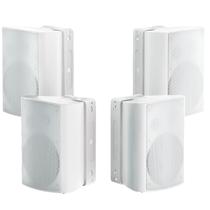 Alto-falantes externos Herdio 800W Bluetooth à prova d'água 6,5", 2 pares