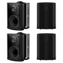 Alto-falantes externos Herdio de 4 polegadas com amplificador Bluetooth