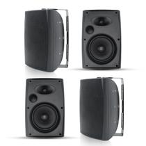 Alto-falantes externos Herdio de 6,5 polegadas 800 W passivos bidirecionais (2 pares)