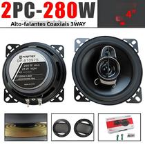 Alto-falantes HiFi Para Carro De 4 Polegadas 560W Áudio HD Montagem Universal Controle Por Alto-falantes HiFi Para Carro De 4 Polegadas 560W Áudio HD Montagem Universal Controle Por