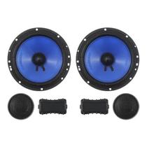 Alto Falantes Kit 2 Vias Hurricane 6 Pol Cm 6.2 130w Azul