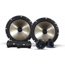 Alto Falantes Kit 2 Vias Hurricane 6 Polegadas Q6.2 160w Rms Preto