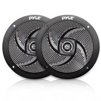 Alto-falantes marinhos Pyle PLMRS4B 10 cm, 2 vias, 100 W, à prova d'água