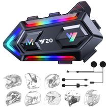 Alto-falantes para capacete de motocicleta FEYA Y20 RGB Lights IPX6 Waterproof Alto-falantes para capacete de motocicleta FEYA Y20 RGB Lights IPX6 Waterproof
