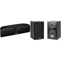 Alto-falantes Polk Audio Blackstone TL1 Center e T15 Bookshelf Alto-falantes Polk Audio Blackstone TL1 Center e T15 Bookshelf