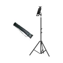 Altura Ajustável 360 graus Suporte Tripé Rotativo Para Tablet De 24-65 Polegadas, Montagem Universal