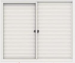 Alumasa Janela Alum Br Giusto Correr 3f Vd Liso C/venez 150x120