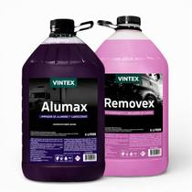 Alumax + Removex Vintex 5L Limpa Baú Chassi Rodas Alumax + Removex Vintex 5L Limpa Baú Chassi Rodas