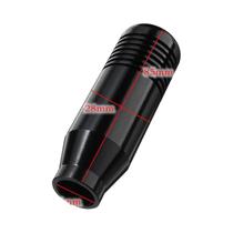 Alumínio Car Gear Shift Knob, Black Gear Stick, Fácil de instalar, Automóvel Interior Acessórios