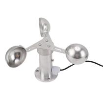 Alumínio liga vento velocidade monitoramento sensor, anemômetro, 3 copos, 0-3.8V