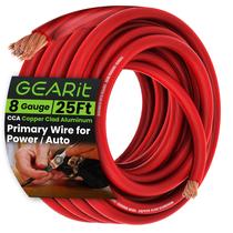 Alumínio revestido de cobre Wire GearIt de calibre 8 (7m - vermelho translúcido)