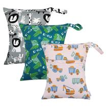 ALVABABY, 3 bolsas impermeáveis e secas com 2 bolsos com zíper