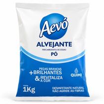 Alvejante Aevo Sem Cloro Percarbonato 1kg Branca Tira Mancha -