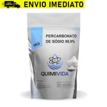 Alvejante clareador de roupa puro - remove amarelado, manchas de suor 1kg