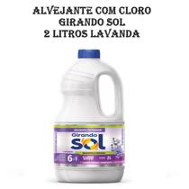 Alvejante com Cloro Girando Sol 2 Litros Lavanda Alvejante com Cloro Girando Sol 2 Litros Lavanda