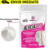 Alvejante Percarbonato de Sódio 100% Puro Limpeza Geral ClareadordeRoupas1kg