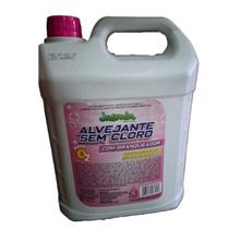 Alvejante Sem Cloro Jasmin 5 Litros Com Branqueador Poder O2