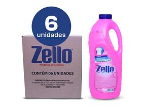 Alvejante Sem Cloro Zello 2l - 6 Unidades Alvejante Sem Cloro Zello 2l - 6 Unidades
