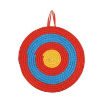 Alvo De Tiro Esportivo Ao Ar Livre De 40CM Em Palha Para Prática De Arco E Flecha - Acessório Para