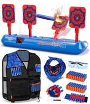 Alvo de Tiro Lehoo Castle Nerf com Colete Tático e 60 Dardos