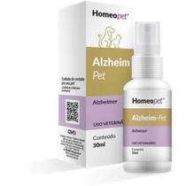 Alzheim Pet Tratamento Alzheimer 30ml Cães Gatos - Homeopet Alzheim Pet Tratamento Alzheimer 30ml Cães Gatos - Homeopet