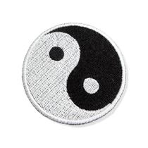 AM0023-001 Yin Yang Patch Bordado 6,8x6,8cm