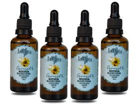 Ama Ozon Óleo Ozonizado Tea Three Melaleuca E Copaíba 4 Unidades 50ML