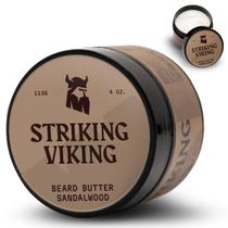Amaciador de Barba Striking Viking Sandalwood - 120ml - Para Homens