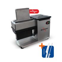 Amaciador De Carne Em Inox Ab Skymsen 220V + Faca + Chaira