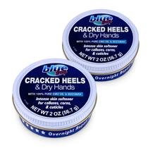 Amaciador de pele Blue Goo Cracked Heels & Dry Hands 60 ml (pacote com 2) Amaciador de pele Blue Goo Cracked Heels & Dry Hands 60 ml (pacote com 2)