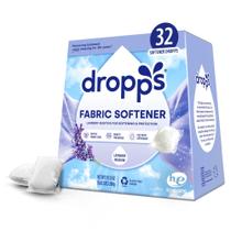 Amaciador de roupas para lavanderia Pods Dropps Lavender Meadow (32 cápsulas) Amaciador de roupas para lavanderia Pods Dropps Lavender Meadow (32 cápsulas)