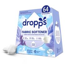 Amaciador de roupas para lavanderia Pods Dropps Lavender Meadow (64 cápsulas)