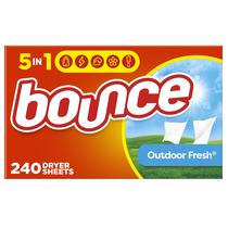 Amaciador de tecidos Dryer Sheets Bounce Laundry 240 unidades